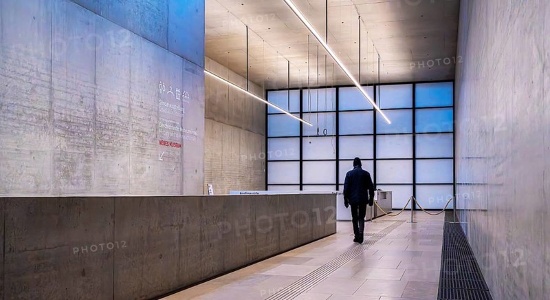 Interior view, James Simon Gallery with access to the Neues Museum, Berlin, Germany, Europe