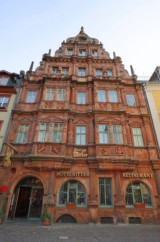 Hotel 'Zum Ritter St. Georg', Heidelberg, Baden-Württemberg, Germany, Europe