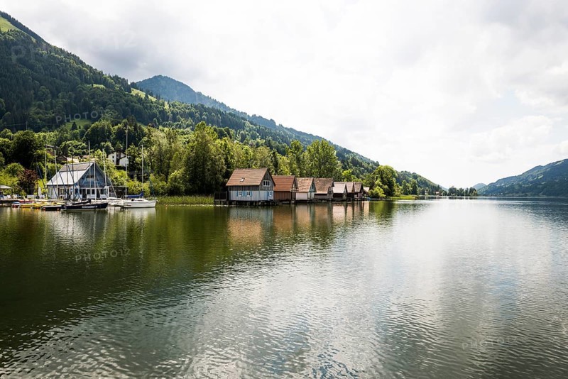 Bühl, Großer Alpsee, Immenstadt, Oberallgäu, Allgäu, Swabia, Bavaria, Germany, Europe