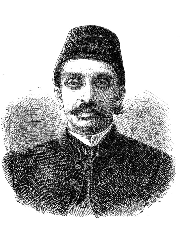 Abdülhamid II, Abdulhamid, Abdul Hamid, 21 September 1842, 10 February 1918, from 31 August 1876 to 27 April 1909 Sultan of the Ottoman Empire, Historical, digital reproduction of an original from the 19th century