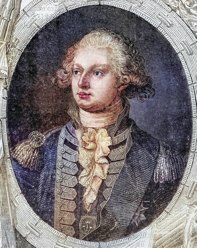Prince Frederick Augustus, Duke of York and Albany, 1763-1827, second son of George III of England. Commander of the English forces in Flanders during the French Revolutionary Wars, Historical, digitally restored reproduction from a 19th century original, Record date not stated