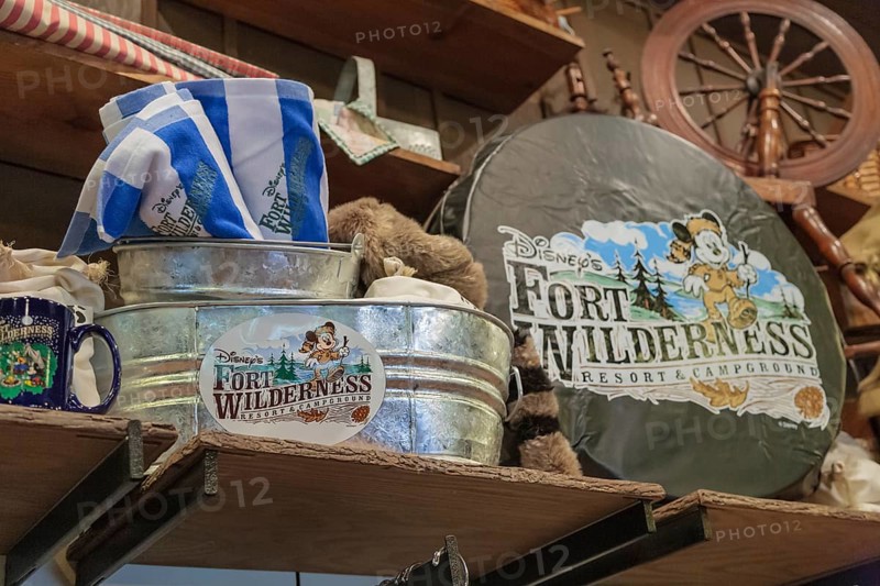 Display at Meadow Trading Post at Fort Wilderness Resort in Walt Disney World, Florida, USA, North America