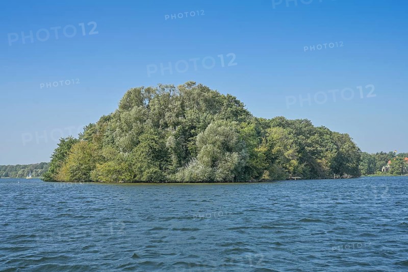 Hasselwerder Island, Tegeler See, Tegel, Reinickendorf, Berlin, Germany, Europe