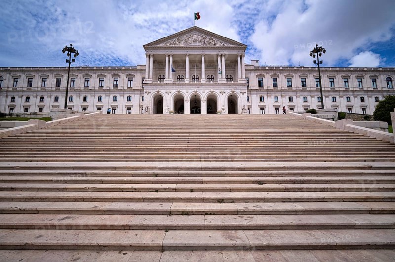 Parliament building Palácio de São Bento, Assembleia da República, Assembly of the Republic, Lisbon, Portugal, Europe