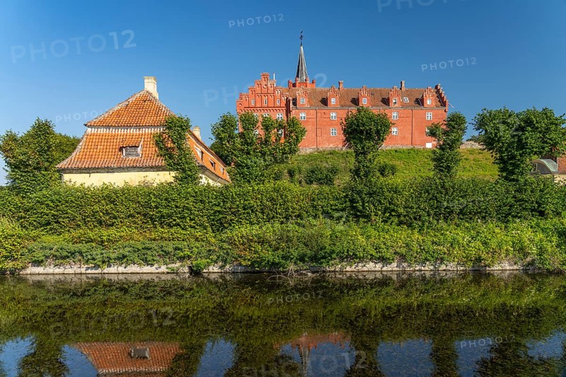 Tranekaer Castle, Langeland Island, Denmark, Europe