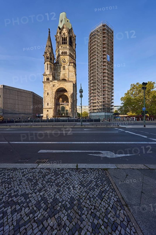 Kaiser Wilhelm Memorial Church in Berlin, capital city, independent city, federal state of Berlin, Germany, Europe