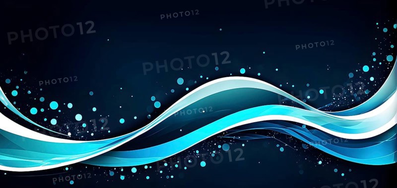 Abstract colorful vector background, color wave design for brochure, website, flyer, AI generated