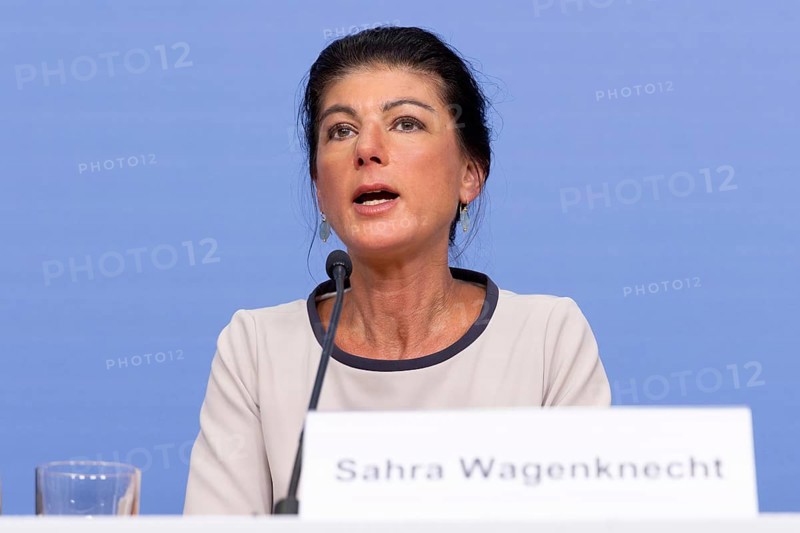 Sahra Wagenknecht, Chairwoman of the Sahra Wagenknecht Alliance (BSW), at a press conference after the state elections in Thuringia and Saxony. Elections were held in both federal states the day in front of. Berlin, 02.09.2024