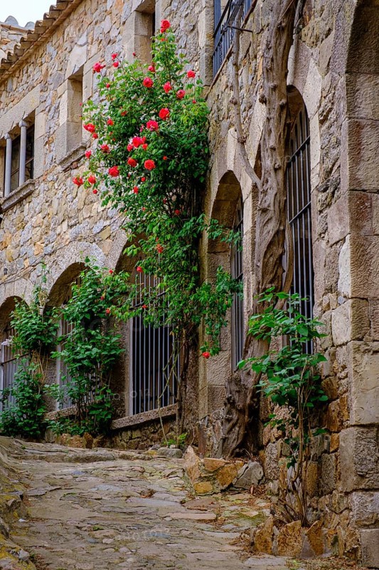 Vila Vella, Old Town, Tossa de Mar, Costa Brava, Catalonia, Spain, Europe