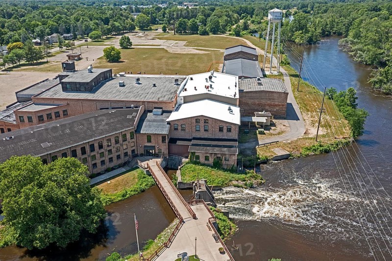 Plainwell, Michigan, The Michigan Paper Company Mill Historic District. Paper was made here from the 1880s until 2000. The mill polluted the Kalamazoo River, which became a Superfund site. The city of Plainwell acquired the mill in 2006. Parts were demolished and other sections cleaned up, becoming City Hall, with space for other businesses