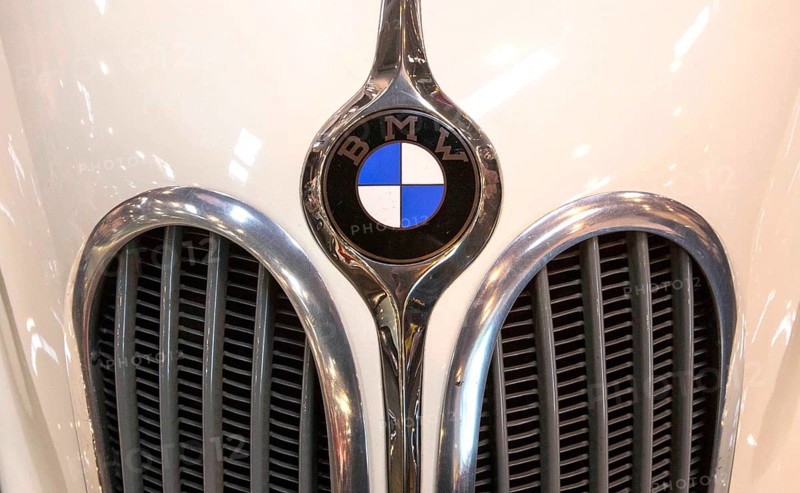Radiator grille of the BMW 319/1 Roadster. Techno Classica is the trade fair for vintage, classic and prestige cars, motorsport, motorbikes, spare parts and restoration, Essen, 27 March 2014, Essen, North Rhine-Westphalia, Germany, Europe