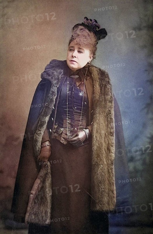 Mrs Bancroft (born Marie Wilton, 1840-1921) English actress. Famous for her partnership with her man Squire Bancroft, Photograph published London c1890, Historic, digitally restored reproduction from a 19th century original, Record date not stated