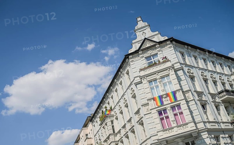 Old building, Fuggerstraße, Schöneberg, Tempelhof-Schöneberg, Berlin, Germany, Europe