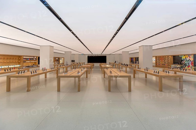 Toronto, Canada-20 March, 2020: Central Apple Store in CF Toronto Eaton Centre is closed due to Covid-19 (coronavirus) pandemic