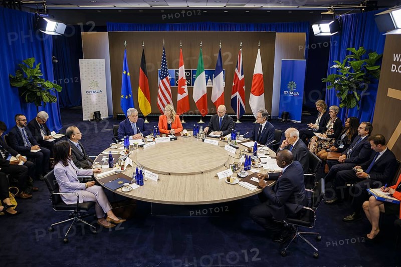 Annalena Bärbock (Alliance 90/The Greens), Federal Foreign Minister, takes part in a meeting of the foreign ministers of the G7 countries during the NATO summit in Washington. Washington, 11 July 2024