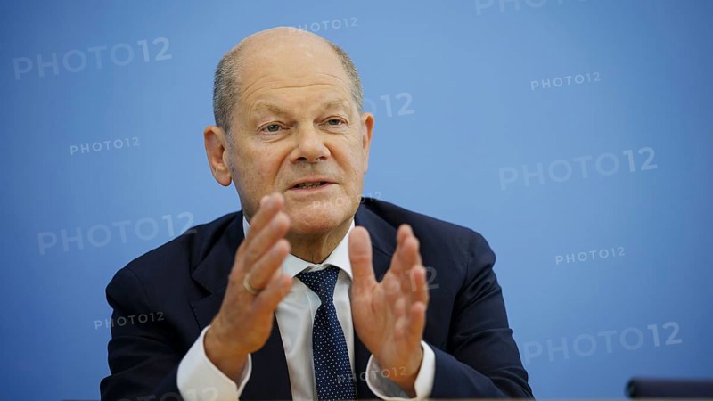 Olaf Scholz (SPD), Federal Chancellor, presents the 2025 budget at the BPK. Berlin, 05.07.2024. Photographed on behalf of the Federal Ministry of Finance
