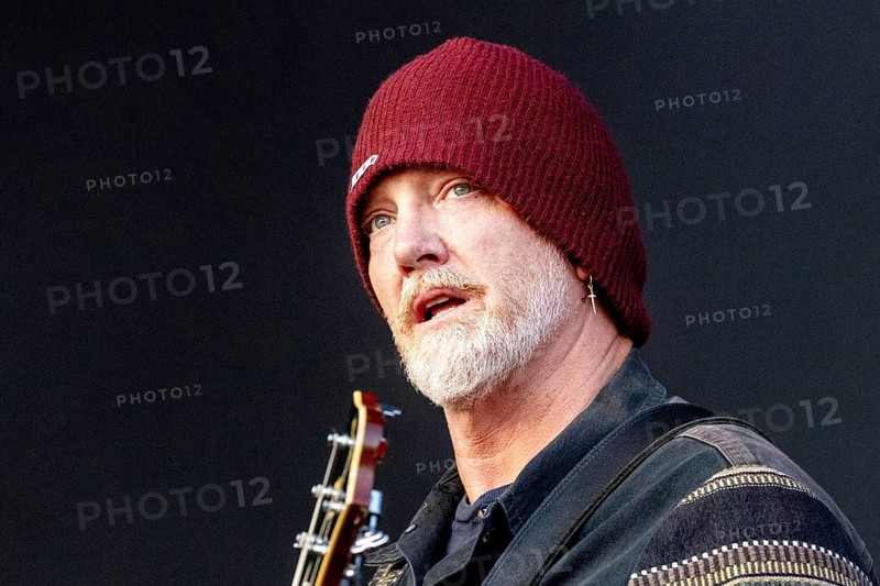Adenau, Germany, 7 June 2024: Josh Homme from Queens of the Stone Age plays at Rock am Ring. The festival takes place at the Nürburgring race track near the town of Adenau from 7 to 9 June 2024, Europe