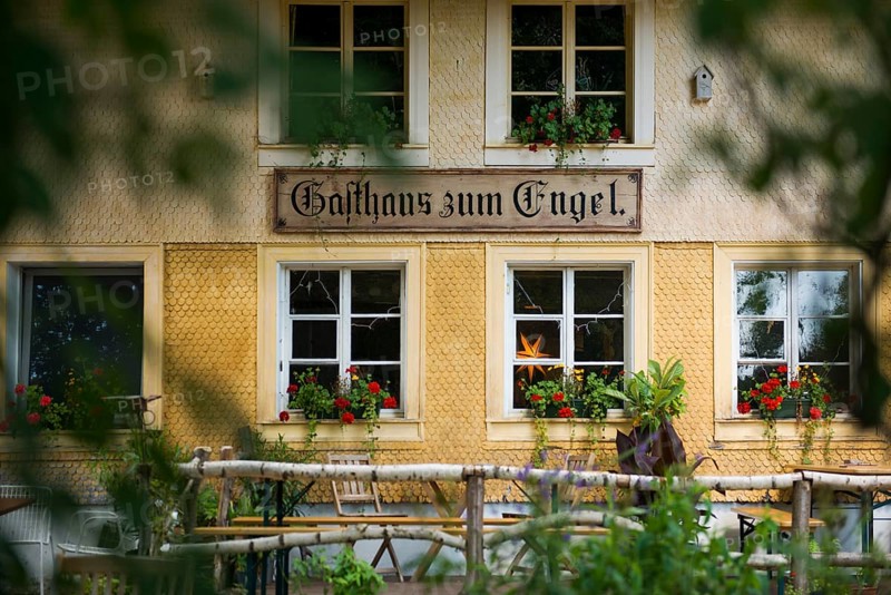Old Black Forest House, Restaurant and Cafe, Urberg, near Dachsberg, Hotzenwald, Southern Black Forest, Black Forest, Baden-Württemberg, Germany, Europe
