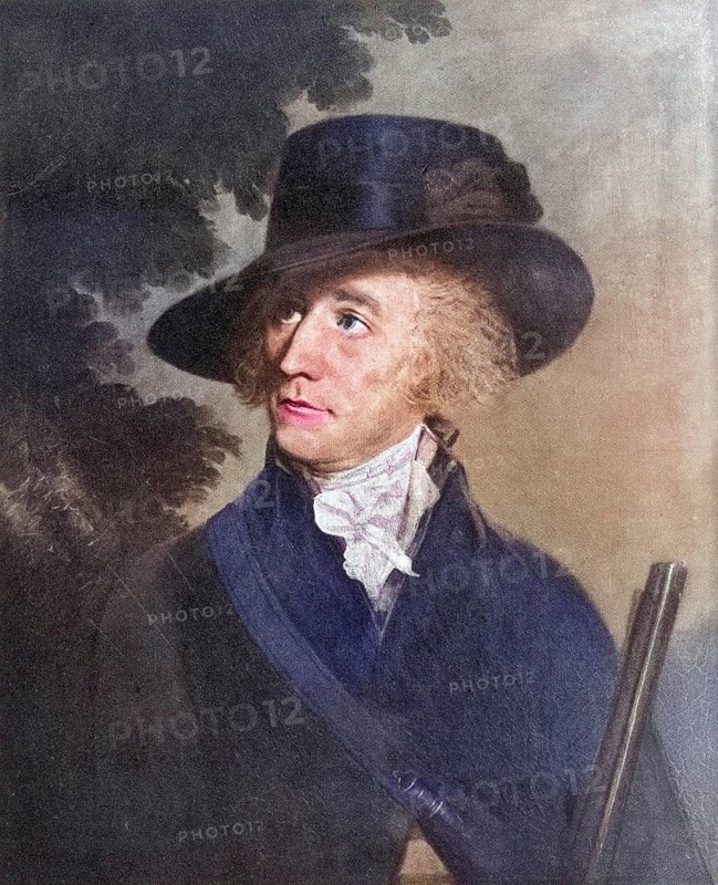 Peter Anker 1744-1832 Norwegian artist, collector and Governor General of Tranquebar, Historic, digitally restored reproduction from a 19th century original, Record date not stated