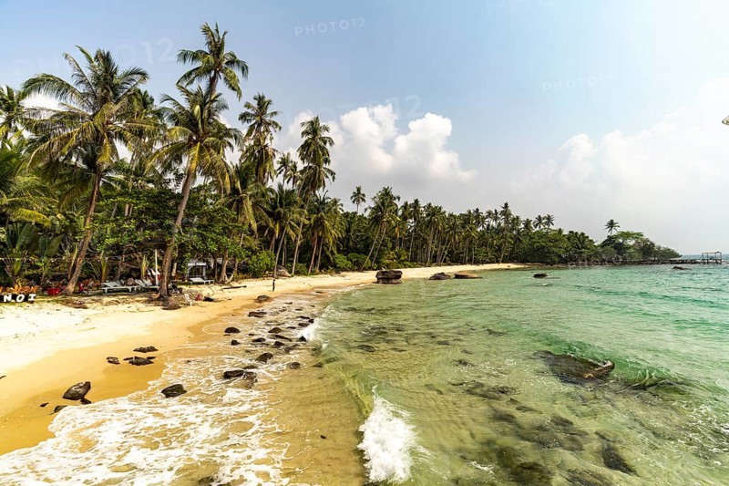 Dream beach Ao Noi Beach on the island of Ko Kut or Koh Kood in the Gulf of Thailand