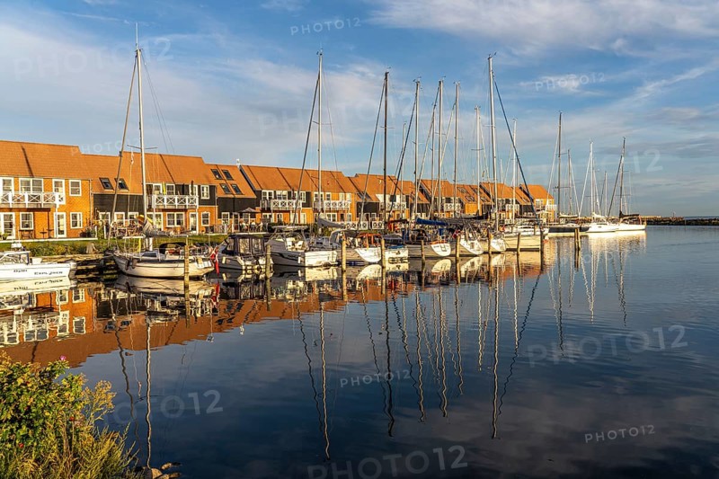 Klintholm Havn Marina, Mön Island, Denmark, Europe