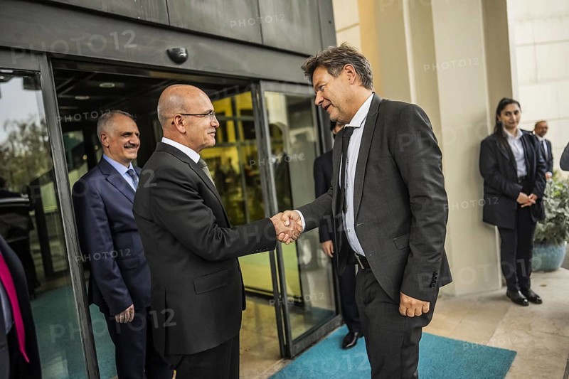 Trip by Federal Minister of Economics and Vice-Chancellor Robert Habeck to Ankara from 25-27 October 2023 Meeting with Finance Minister Simsek, Ankara, Turkey, Asia