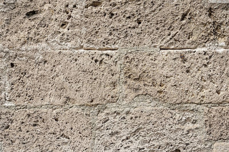 Limestone tuff wall stones, Swabian Alb, Baden-Württemberg, Germany, Europe
