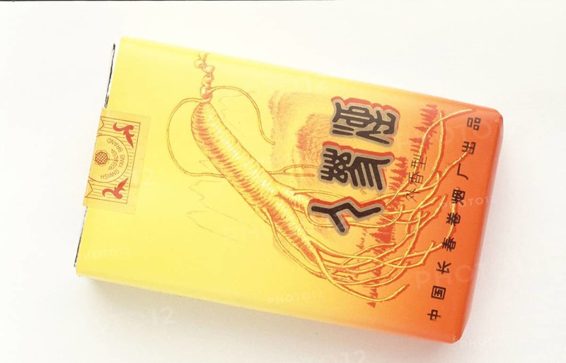 Ginseng (Panax ginseng) made from dried ginseng leaves, ginseng, medicinal plant, traditional medicinal plant of Asian medicine