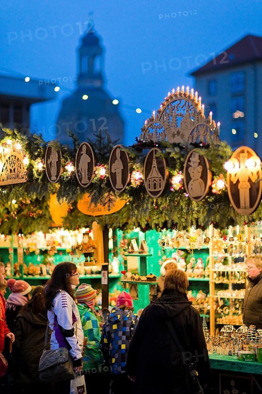 The Striezelmarkt, which has been held since 1434, is the oldest Christmas market in Germany and takes place on the Altmarkt. In 2009 the market was redesigned, a special landmark is for example the world's largest candle arch