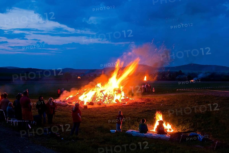 Witches' bonfire in Steina