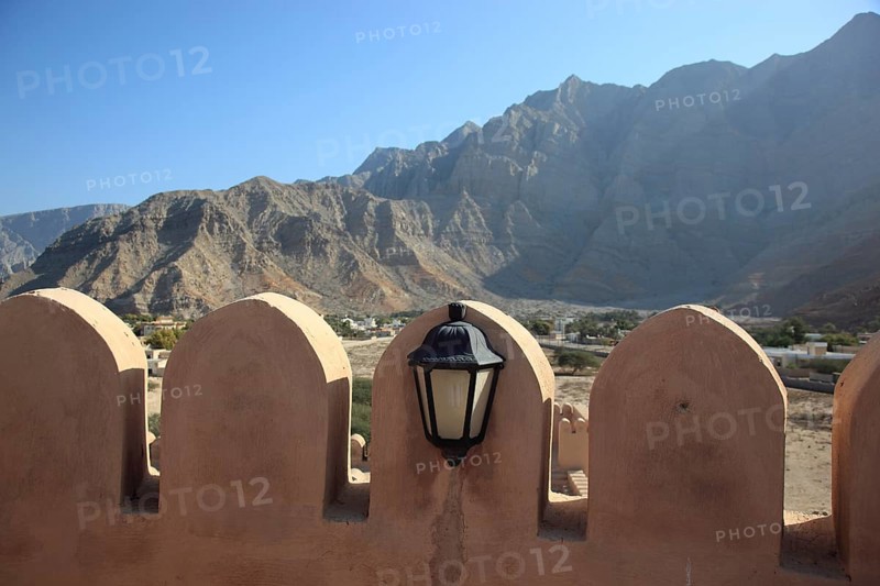 Bukha Fort, Bukha, Bucha, in the Omani enclave of Musandam, Oman, Asia