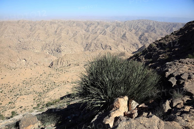 Landscape of the Southern Dhofar, Jabal al-Qamar, Oman, Asia
