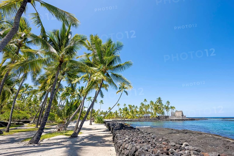 Pu'uhonua O Honaunau National Historical Park, Big Island, Hawaii, USA, North America