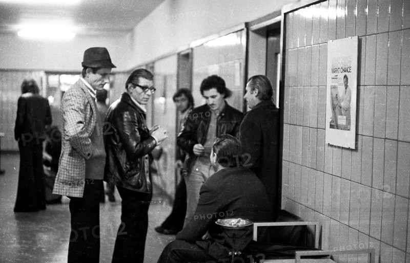 Unemployed at the labour office on 18.11.1974 in Gelsenkirchen, Germany, Europe