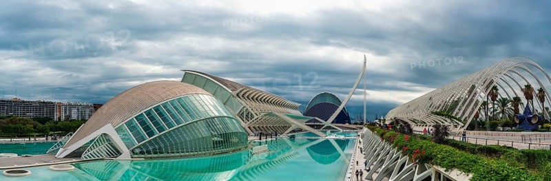 City of Arts and Sciences in Valencia, Spain, Europe