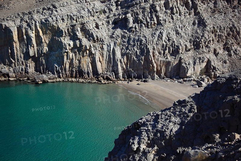 Arabian Gold Coast, near Bukha, Bukha, in the Omani enclave of Musandam, Oman, Asia