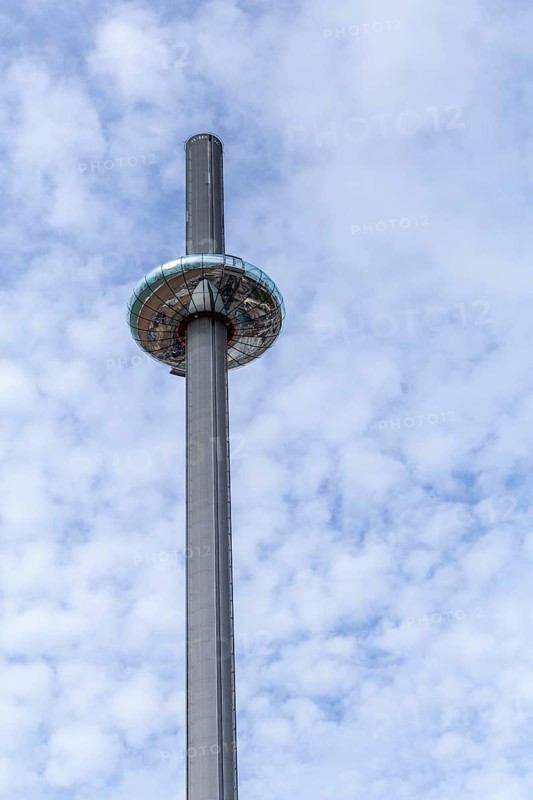 British Airways i360 observation tower and gondola, Brighton, England, United Kingdom, Europe