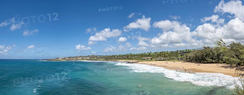 Shipwreck Beach, Poipu, Kauai, Hawaii, USA, North America
