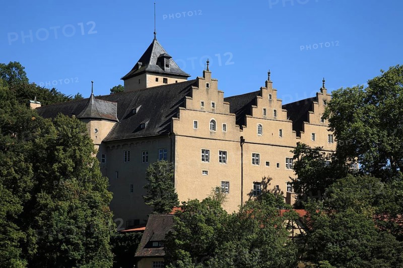 Mainberg Castle near Schweinfurt, Schweinfurt district, Lower Franconia, Bavaria, Germany, Europe