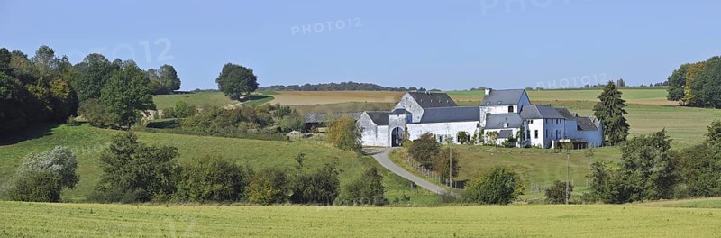 The Baseille farm at Mozet, Namur, Belgium, Europe