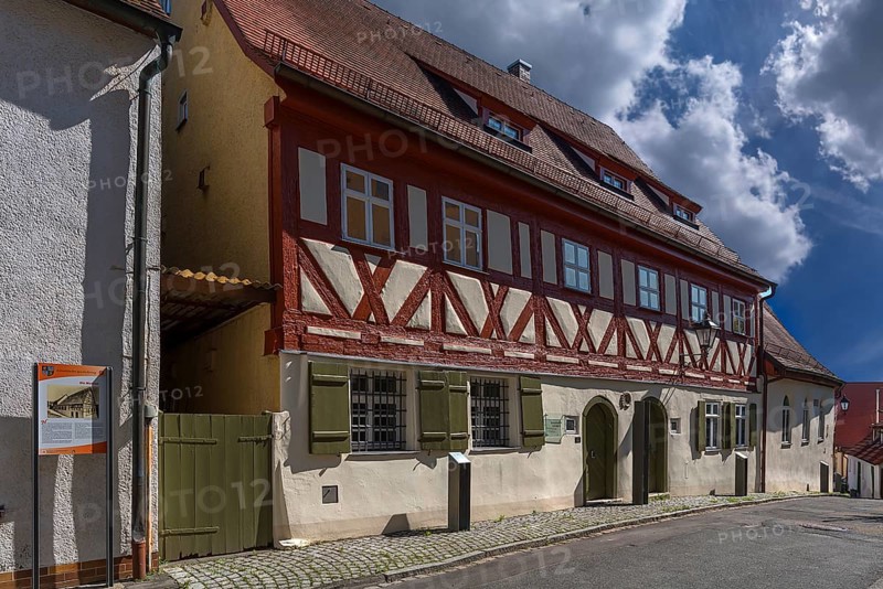 Former Jewish synagogue, today together with the local history museum, Museumsgasse 18), Schnaittach, Middle Franconia, Bavaria, Germany, Europe