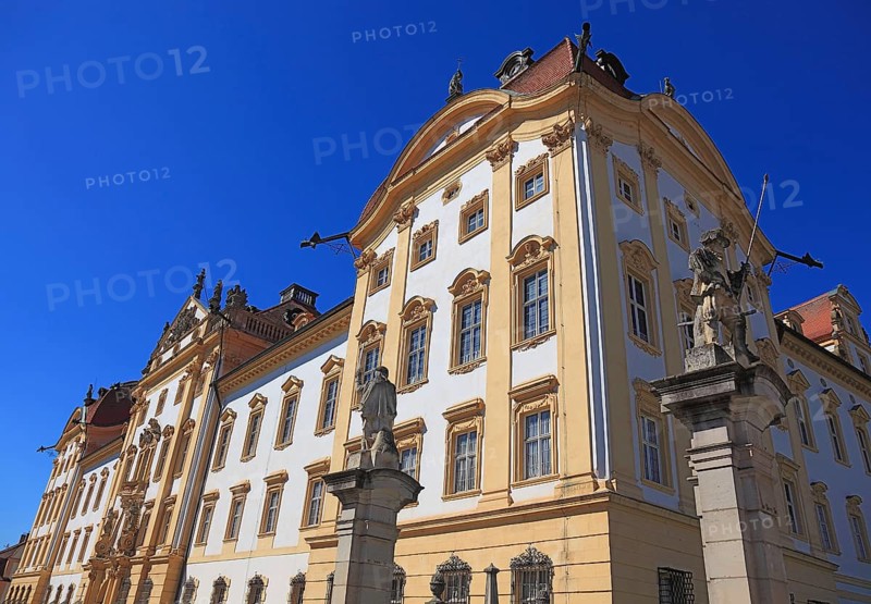 Germany, Middle Franconia, City of Ellingen, Main facade of the Ellingen Residence, Europe