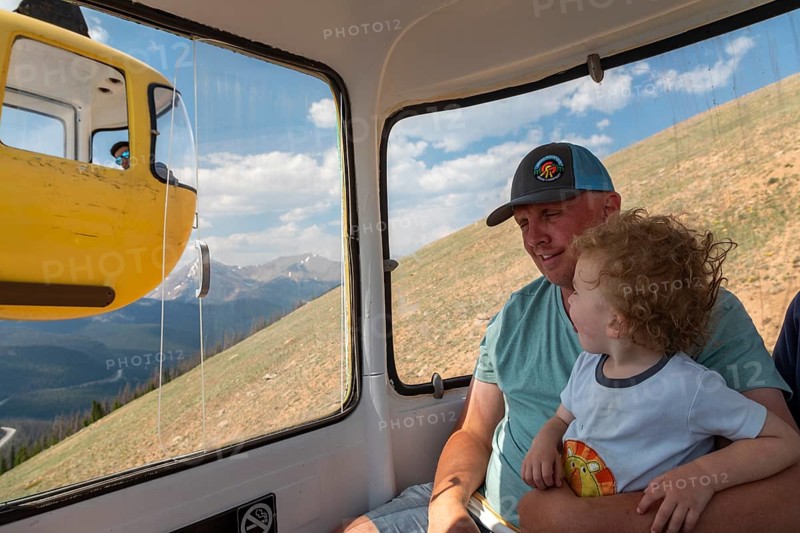 Monarch, Colorado, The Monarch Crest Scenic Tramway takes tourists to the 12, 000-foot top of Monarch Ridge at the continental divide