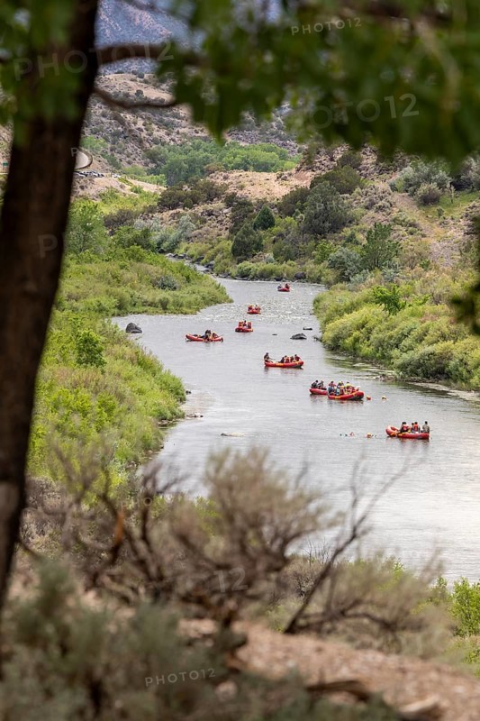 Rinconada, New Mexico, Rafters with New Mexico River Adventures on the Rio Grande in the Rio Grande Gorge