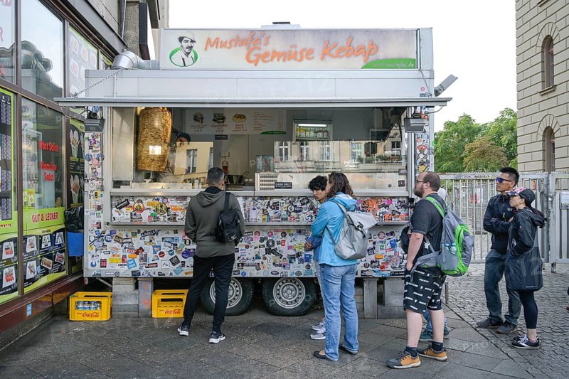Mustafa's Gemüse Kebap, Mehringdamm, Kreuzberg, Berlin, Germany, Europe