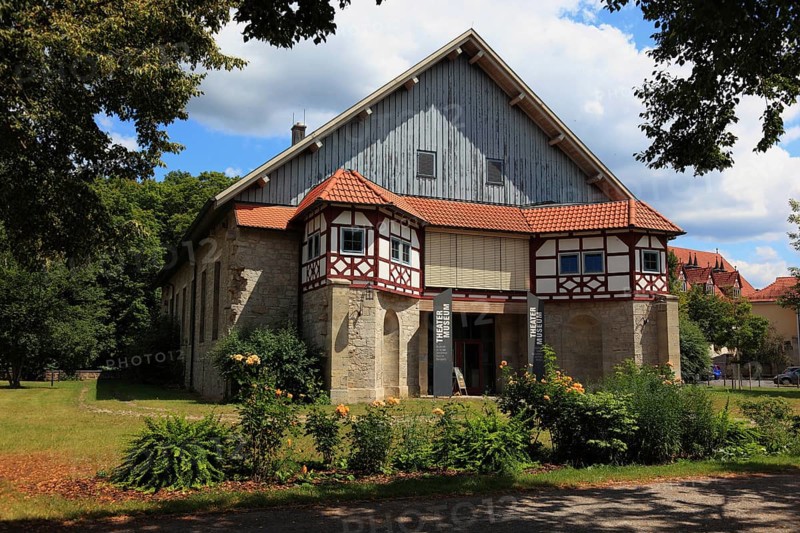 Theatre Museum, Meiningen, Schmalkalden-Meiningen County, Thuringia, Germany, Europe