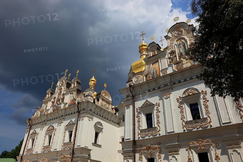 The Uspensky Cathedral, part of the monastery complex of the Kiev Cave Monastery, Holy Mary of the Assumption Monastery, Pecherskaya Lavra, Kiev, Ukraine, Europe