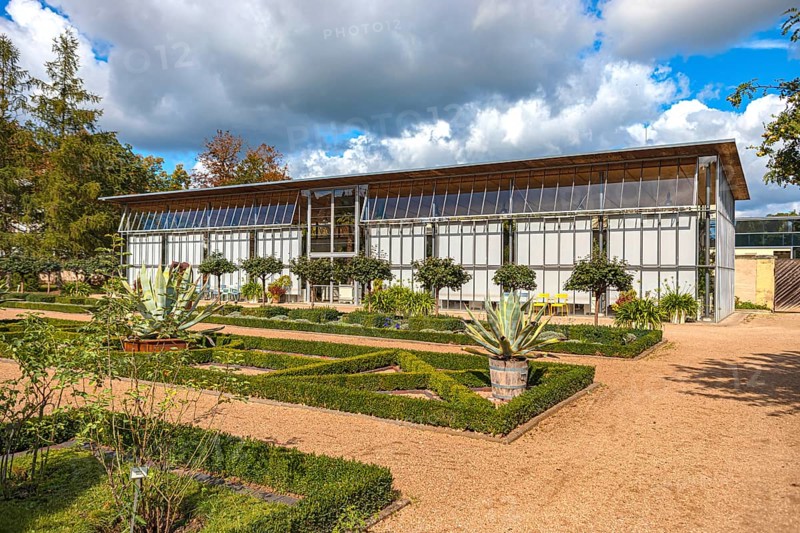 Leonhart Fuchs Garden in Ansbach, Bavaria, Germany, Europe