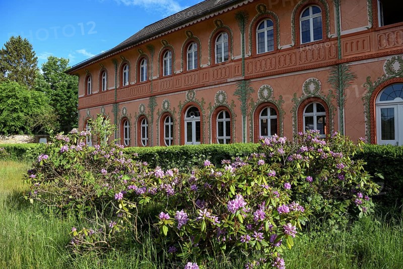 Pheasant Castle in the Pheasant Garden, Karlsruhe, Baden-Württemberg, Germany, Europe