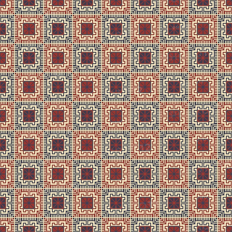 Embroidery Tatreez pattern, Palestinian fashion vector ornament